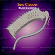 1.jpg Saw Cleaver from Bloodborne - Fan Art 3D print model