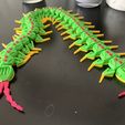Articulated centipede robot