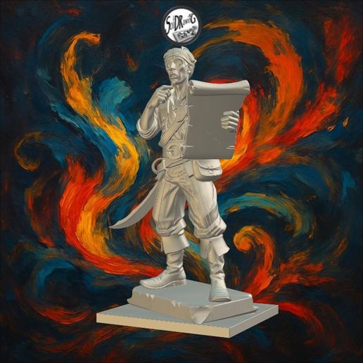 jpg_frame_24.jpg Überraschender Pirat mit Schatzkarte - SoliDRawinGs SG2599