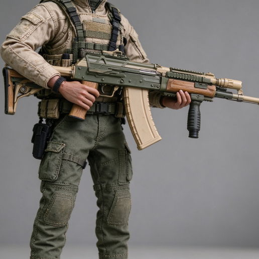 mzz 546 Soviet Saiga-12 Shotgun-5