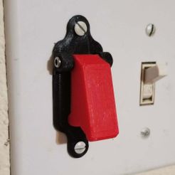 20200324_235235.jpg Free STL file Missile Switch Cover・3D print object to download
