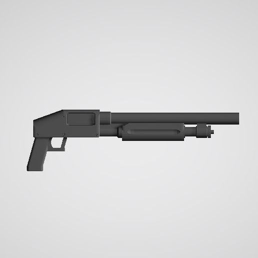 SC1.JPG Shotgun Core - 1:12 Action Figure Weapon