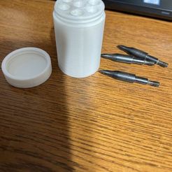 1910f25b-d2f2-4317-bfdb-baa91036faff.jpg Free 3D file Field Point Holder Bottle with Lid・Model to download and 3D print