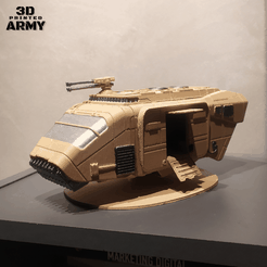 a2.png STL file Star Wars A-A5 Speeder truck for SW legion・Model to download and 3D print
