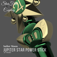 4.png Sailor Jupiter Transformation Wand - Sailor Jupiter Star Stick