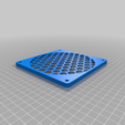 Fan_cover_140mm.png Anycubic Kossel Linear Plus Top Cover with Filter, Extruder & Spool Mount