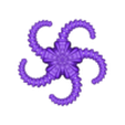 Serpent Starfish v2 by BODY3D.stl Articulated Serpent Starfish