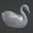 swan_blender.png Easter egg with a swan