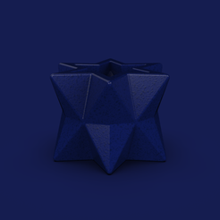 2e02a5b3-2e1f-44f3-89bb-c21a56f4e08c.png Free STL file 99. Hexagon Origami Geometric Bonsai Vase - V4 - Kira (Inches)・3D printing design to download