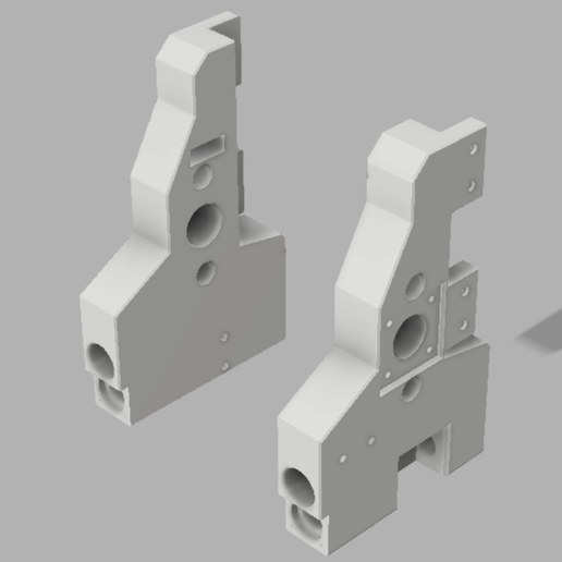 Dremel CNC X-carriage redesign - 3D model önizlemesi
