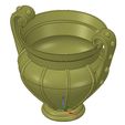 AmphoreV05-09.jpg amphora greek cup vessel vase v05 for 3d print and cnc
