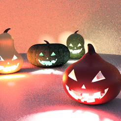 Classic-front.png STL-Datei Klassischer Jack O'Lantern mit einem Boo! kostenlos・Vorlage für den 3D-Druck zum herunterladen