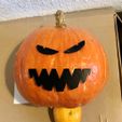 IMG_E0756.JPG Free STL file Halloween Decoration: Pumpkin Mouth・3D printing design to download