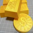 3a9ad0ec246645388d710821029cee8f.jpg Ultimate Wealth Set: Gold Bar (999.9) + Decision Coin (2-in-1 Bundle)