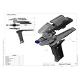 9.png Beyond Phaser - Star Trek - Printable 3d model - STL + CAD bundle - Commercial Use
