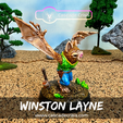 Winston-2.png Winston Layne - Batfolk Bard (28mm & Display Size)