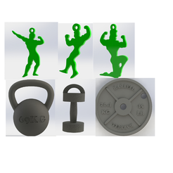 Gym Rat Keychain, Weightlifting Keychain, Gym Keychain, Workout Keychain,  Bodybuilding Keychain, Weightlifting Gifts