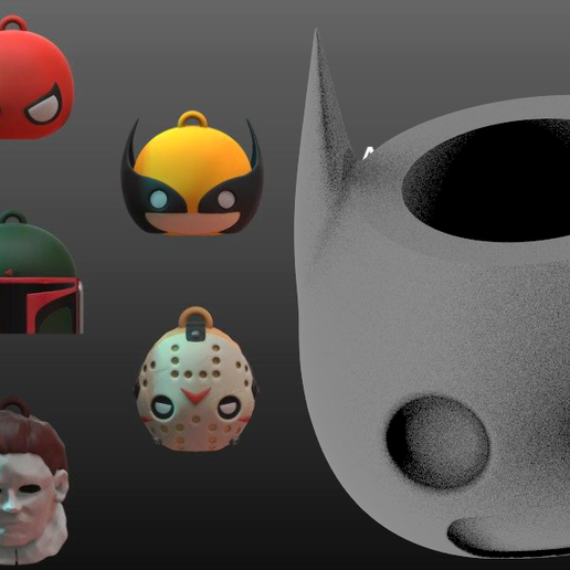 Mates Plakit 7 versiones Pack 3 3D model