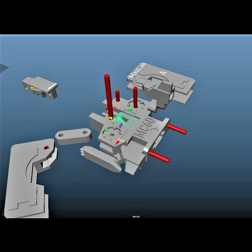 18.jpg Télécharger fichier STL gratuit Laserbeak • Objet imprimable en 3D, MaxLab