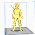 2.png Trunks SSJ Dragon Ball Super 3D Model