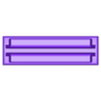 1010_Conformal_Rail_Guide_38mmD_Long.stl 1010 Guía de rieles conformes 38mm (Versión adhesiva)