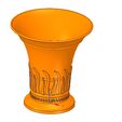 Vase24-07.jpg vase cup vessel v24 for 3d-print or cnc