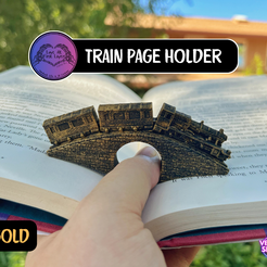 Guardapáginas Tren Exprés