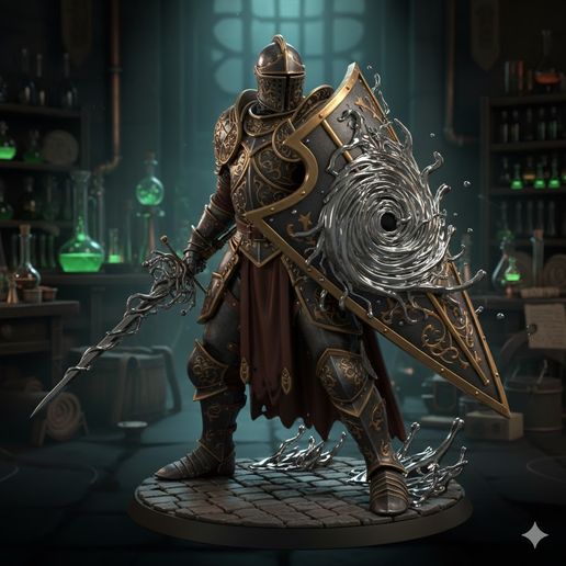 Rpg collection - Alchemy Renaissance - The Mercury Knight