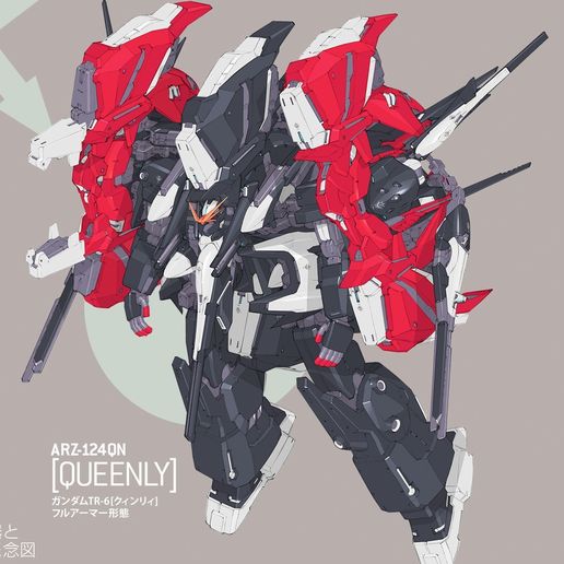 visual-2.jpg Gundam AoZ - ARZ-124QN TR-6 Queenly [Conversion Kit]