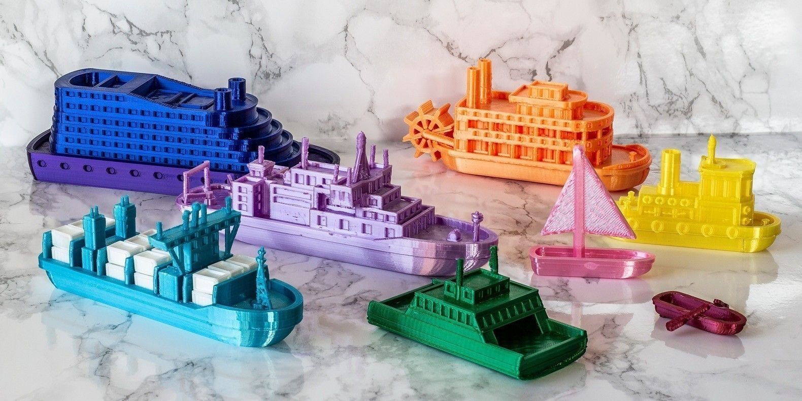 Descubre en esta nueva colección de modelos 3D todos los archivos para impresoras 3D relacionados con el modelado de barcos
