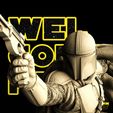 041321-Star-Wars-Mando-Promo-Post-013.jpg Mandalorian Sculpture - Star Wars 3D Models - Tested and Ready for 3D printing
