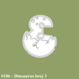 dino-broj-3.png Dino number 3 - Cookie cutter