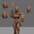 1.0.png Lady Lobo 3D Print