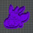 edsf.png Вырубка для печенья Halloween Eevee Vampire Pokemon