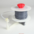 5.png Universal stand-alone filament spool holder (Fully 3D-printable)