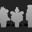 3.jpg 3D Printable Christmas - Nutcracker - Princess - Mouse King  STL 3D print model