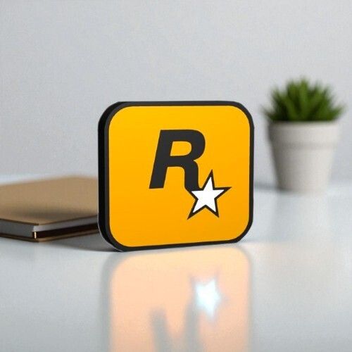 Lightbox Multi-Purpose Decorative – Wall & Desktop Use - 3D model önizlemesi