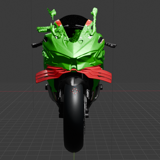 WINGLET KAWASAKI NINJA 500 - moto gp style