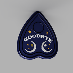 52._GoodBye__Renderizada_v1_2022-Apr-01_10-34-53PM-000_CustomizedView5869271451.png Archivo STL OUIJA - MOLD BATH BOMB, SOLID SHAMPOO・Diseño para descargar y imprimir en 3D