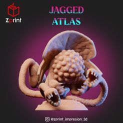 Plantas-carnívoras_jagged-atlas.jpg Fichier STL PLANTES CARNIVORES - JAGGED ATLAS - 32 MM. ÉCHELLE・Design à télécharger et à imprimer en 3D