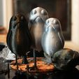 IMG_9813.jpg Archivo STL gratis Un poco de pie Porg・Plan para descargar y imprimir en 3D