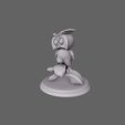 31.jpg Owl 3d print model