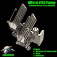 100mm-VESA-Flange-Text.jpg Support de livres mécanisé
