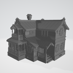Screenshot-08-17-2023-16.19.26.png Fichier STL Maison russe slave Славянский дом・Objet imprimable en 3D à télécharger