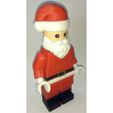 Lego_Minifig_-_Santa_Clause_6.jpg Free STL file Jumbo Christmas - Santa Claus・3D printer model to download