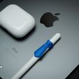 DSCF2415.jpg Fichier OBJ gratuit Clip de cravate pour Apple Pencil 1 & 2 | iPad・Modèle imprimable en 3D à télécharger