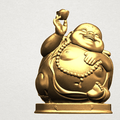 Metteyya Buddha 07 - 88mm - A01.png Archivo STL gratis Metteyya Buda 07・Diseño imprimible en 3D para descargar