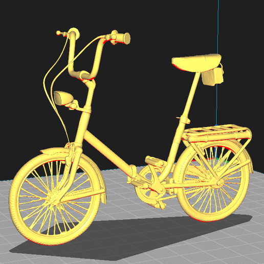 Aurorita Vintage Bicycle - Decorative 3D Model