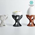 Folie4.jpg Eierbecher im modernen Look - Einzigartiges 3D-Druckdesign für das Frühstück | STL-Datei
