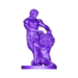 samson_and_lion_READY_to_3D_print_with_round_pedestal.obj Samson and Lion